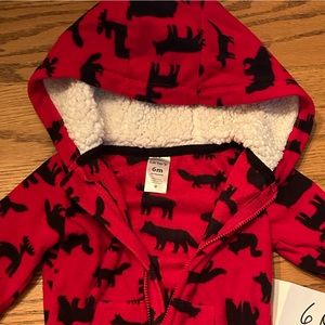 Winter one piece with hood